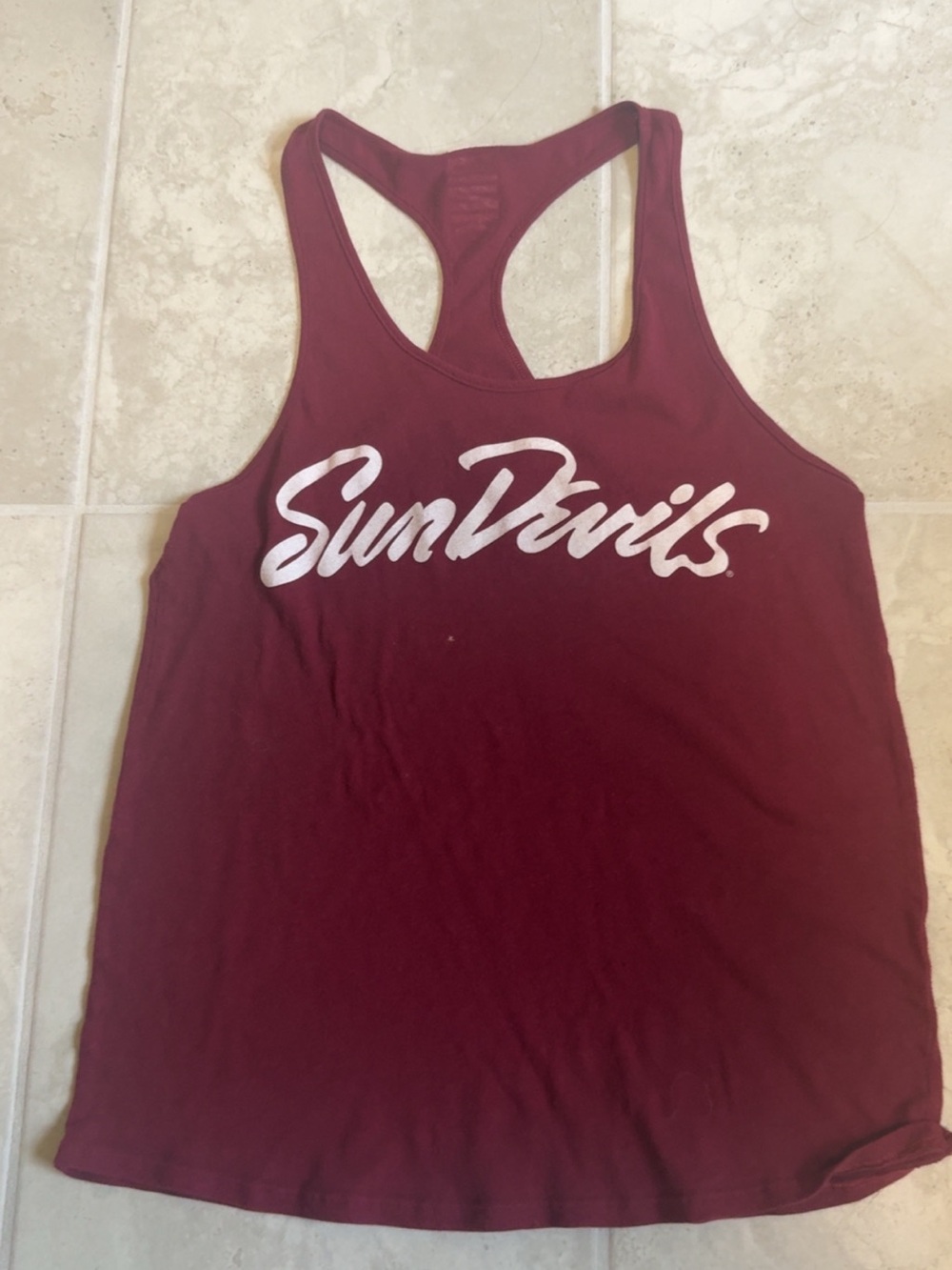PINK Victoria's Secret Sun Devils racer back